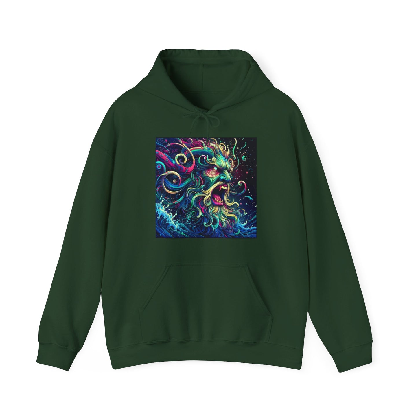 Poseidon I & II | Hoodie - Front and Back Design