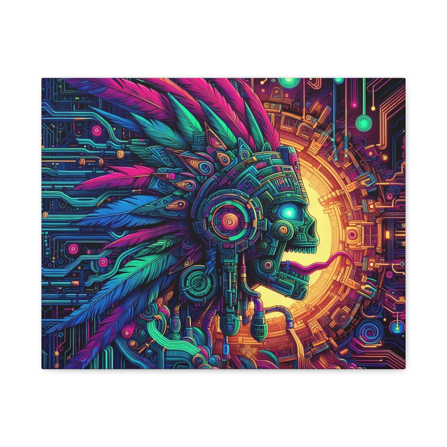 Quetzalcoatl I | Matte Canvas