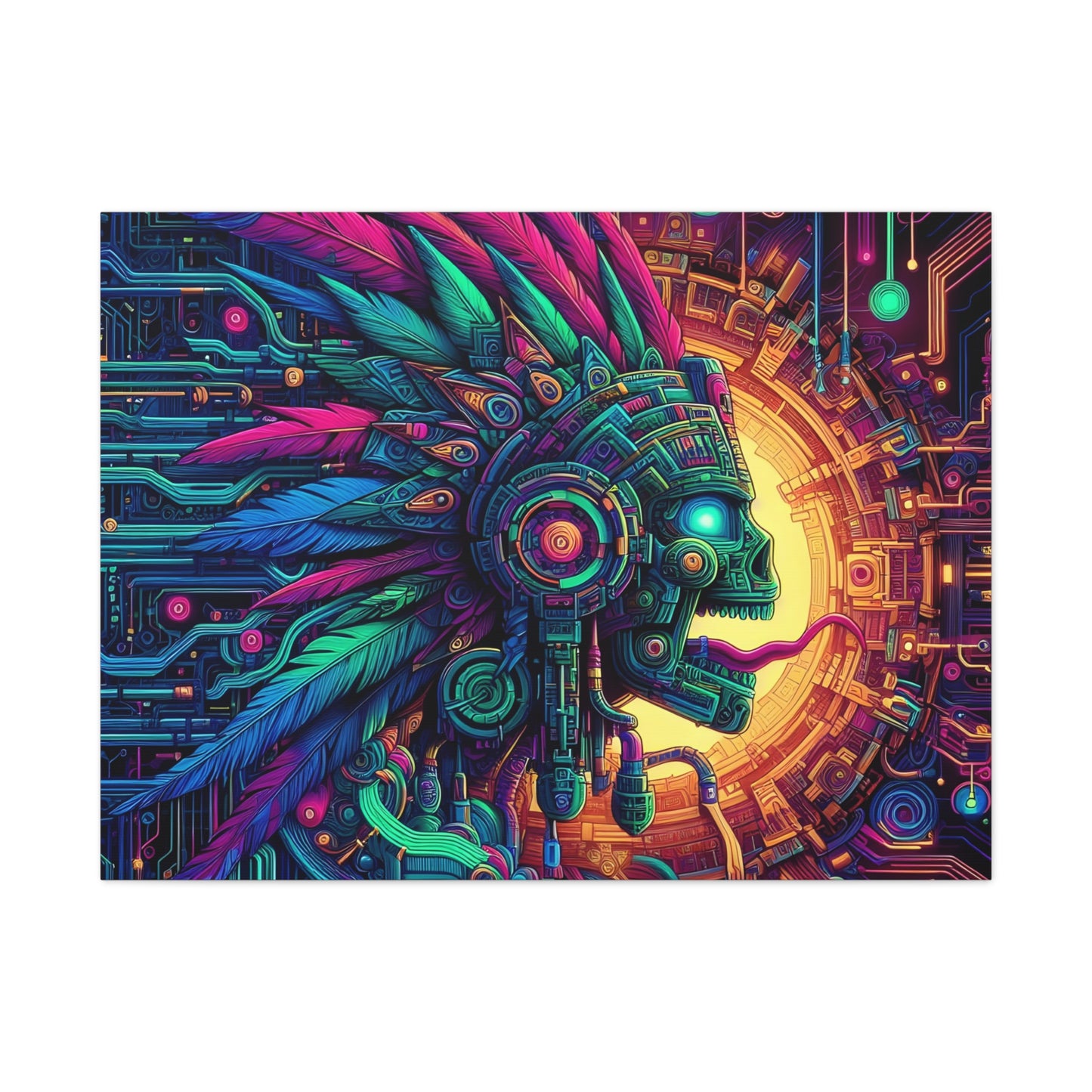 Quetzalcoatl I | Matte Canvas